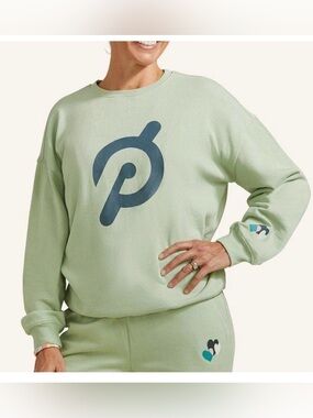 Peloton Sage Green Crewneck Sweater
